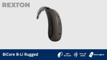 Aparelho auditivo Rexton - BiCore B Li Rugged