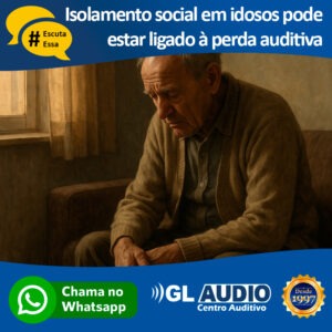 Isolamento social em idosos pode estar ligado à perda auditiva Isolamento social em idosos pode estar ligado à perda auditiva