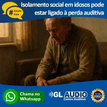 Isolamento social em idosos pode estar ligado à perda auditiva
